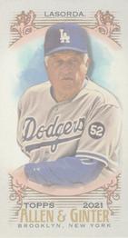 2021 Topps Allen & Ginter - Mini A & G Back #303 Tommy Lasorda Front