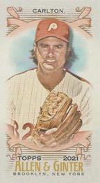2021 Topps Allen & Ginter - Mini No Card Number #NNO Steve Carlton Front