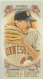 2021 Topps Allen & Ginter - Mini No Card Number #NNO Jack Morris Front
