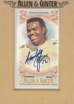 2021 Topps Allen & Ginter - Framed Mini Non-Baseball Autographs #FMA-RC Randall Cunningham Front