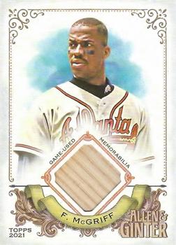 2021 Topps Allen & Ginter - Full-Size Relics A #AGA-FM Fred McGriff Front