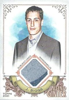 2021 Topps Allen & Ginter - Full-Size Relics A #AGA-JB Jason Biggs Front