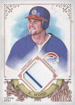 2021 Topps Allen & Ginter - Full-Size Relics A #AGA-KWO Kerry Wood Front