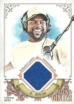 2021 Topps Allen & Ginter - Full-Size Relics A #AGA-SBR Steelo Brim Front