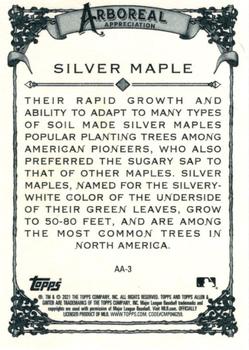 2021 Topps Allen & Ginter - Arboreal Appreciation #AA-3 Silver Maple Back