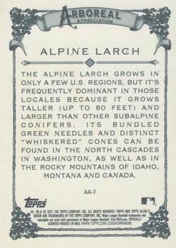 2021 Topps Allen & Ginter - Arboreal Appreciation #AA-7 Alpine Larch Back