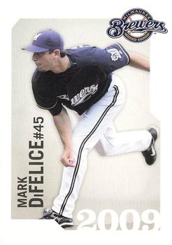 2009 Milwaukee Brewers Police - West Allis Police & Motor Castings Foundation #NNO Mark DiFelice Front