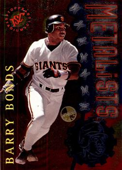 1996 Stadium Club - Metalists Members Only #M2 Barry Bonds Front
