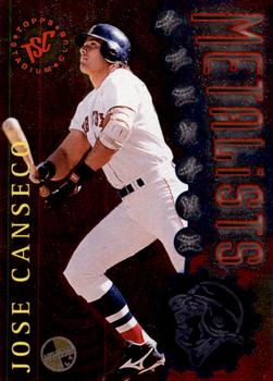 1996 Stadium Club - Metalists Members Only #M3 Jose Canseco Front