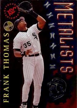 1996 Stadium Club - Metalists Members Only #M8 Frank Thomas Front