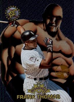 1996 Stadium Club - Mega Heroes Members Only #MH1 Frank Thomas Front