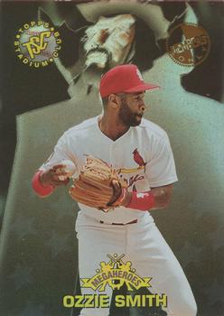 1996 Stadium Club - Mega Heroes Members Only #MH4 Ozzie Smith Front