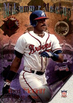 1996 Stadium Club - Midsummer Matchups Members Only #M3 Fred McGriff / Frank Thomas Front