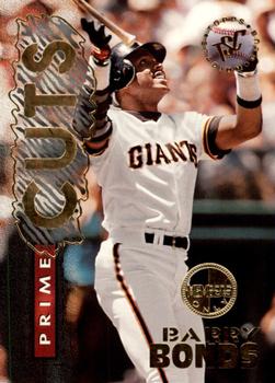 1996 Stadium Club - Prime Cuts Members Only #PC2 Barry Bonds Front