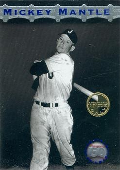 1996 Stadium Club - Mickey Mantle Members Only #MM1 Mickey Mantle Front