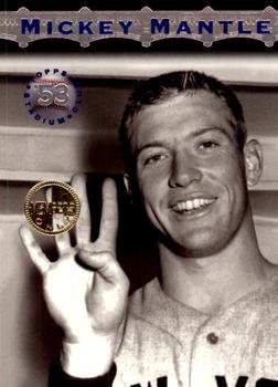 1996 Stadium Club - Mickey Mantle Members Only #MM4 Mickey Mantle Front