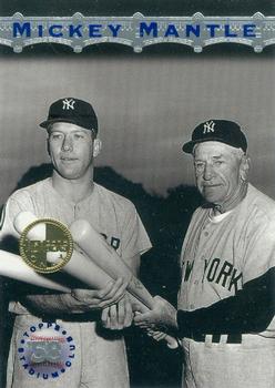 1996 Stadium Club - Mickey Mantle Members Only #MM8 Mickey Mantle Front