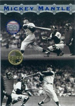 1996 Stadium Club - Mickey Mantle Members Only #MM9 Mickey Mantle Front