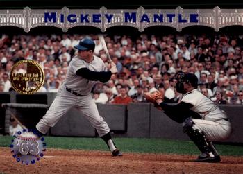 1996 Stadium Club - Mickey Mantle Members Only #MM14 Mickey Mantle Front
