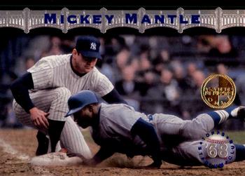 1996 Stadium Club - Mickey Mantle Members Only #MM17 Mickey Mantle Front