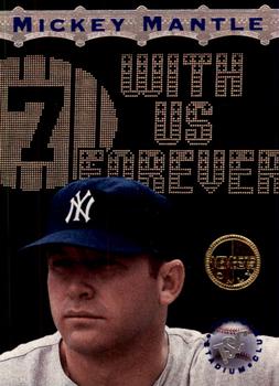 1996 Stadium Club - Mickey Mantle Members Only #MM19 Mickey Mantle Front