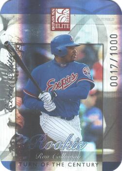 2002 Donruss The Rookies - 2002 Donruss Elite Extra Edition Turn of the Century #234 Ron Calloway Front