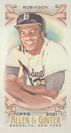 2021 Topps Allen & Ginter - Mini #36 Jackie Robinson Front