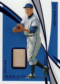 2021 Panini Immaculate Collection - Blue #14 Leo Durocher Front