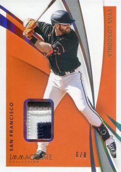 2021 Panini Immaculate Collection - Gold #38 Evan Longoria Front