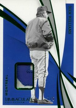 2021 Panini Immaculate Collection - Green #95 Dick Williams Front