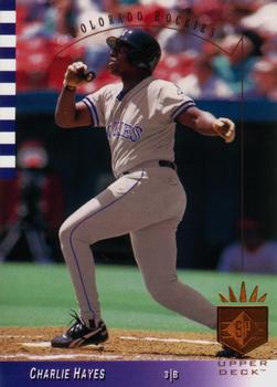 1993 SP #222 Charlie Hayes Front