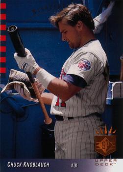 1993 SP #248 Chuck Knoblauch Front