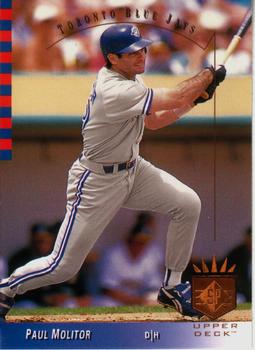 1993 SP #50 Paul Molitor Front