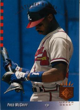 1993 SP #60 Fred McGriff Front