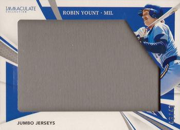 2021 Panini Immaculate Collection - Jumbo Jerseys #JJ-RYT Robin Yount Front