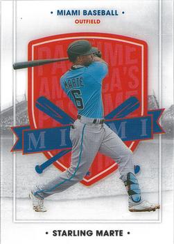 2021 Panini Chronicles #10 Starling Marte Front