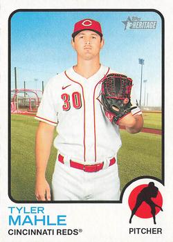 2022 Topps Heritage #2 Tyler Mahle Front