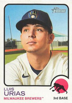 2022 Topps Heritage #7 Luis Urias Front