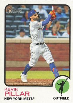 2022 Topps Heritage #18 Kevin Pillar Front