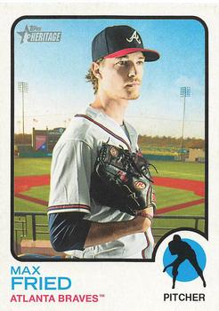2022 Topps Heritage #19 Max Fried Front