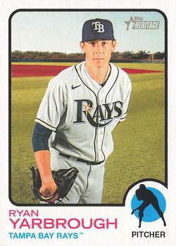 2022 Topps Heritage #23 Ryan Yarbrough Front