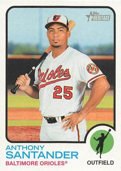 2022 Topps Heritage #33 Anthony Santander Front