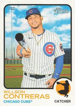 2022 Topps Heritage #46 Willson Contreras Front