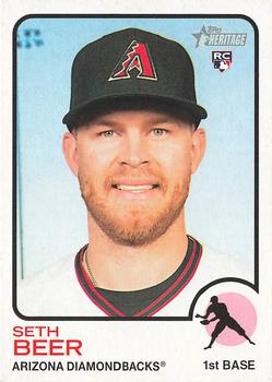 2022 Topps Heritage #77 Seth Beer Front