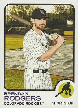 2022 Topps Heritage #87 Brendan Rodgers Front