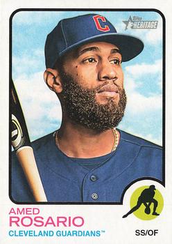 2022 Topps Heritage #172 Amed Rosario Front