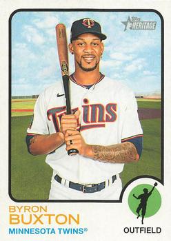 2022 Topps Heritage #186 Byron Buxton Front
