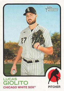 2022 Topps Heritage #216 Lucas Giolito Front