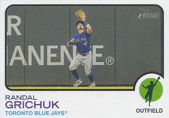 2022 Topps Heritage #228 Randal Grichuk Front
