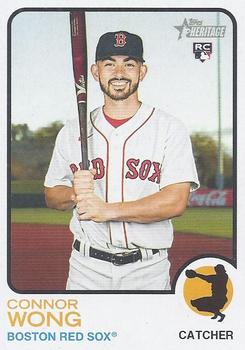 2022 Topps Heritage #249 Connor Wong Front